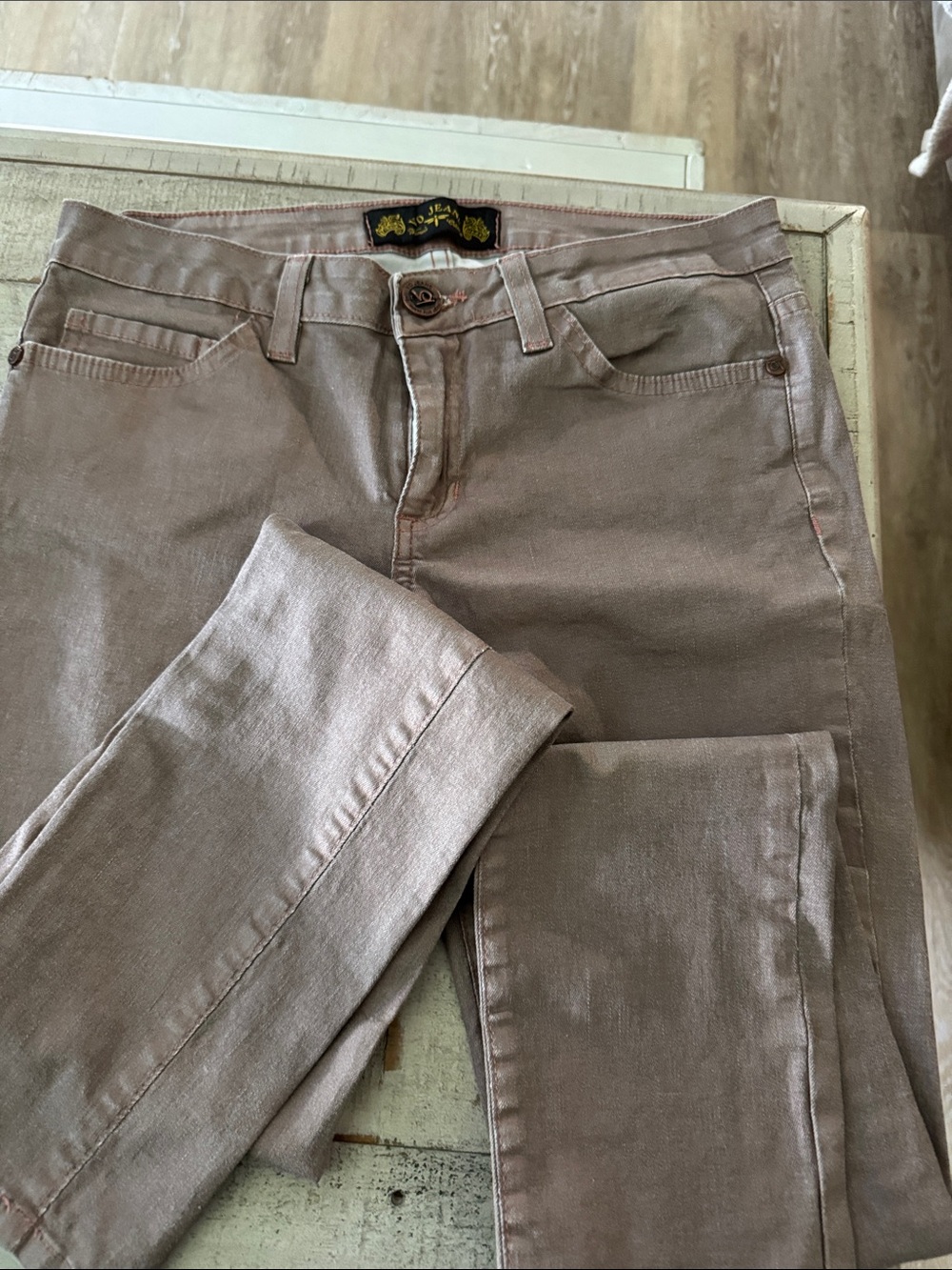 Slim Taupe Women’s VO Skinny Jean Made in USA 🇺🇸